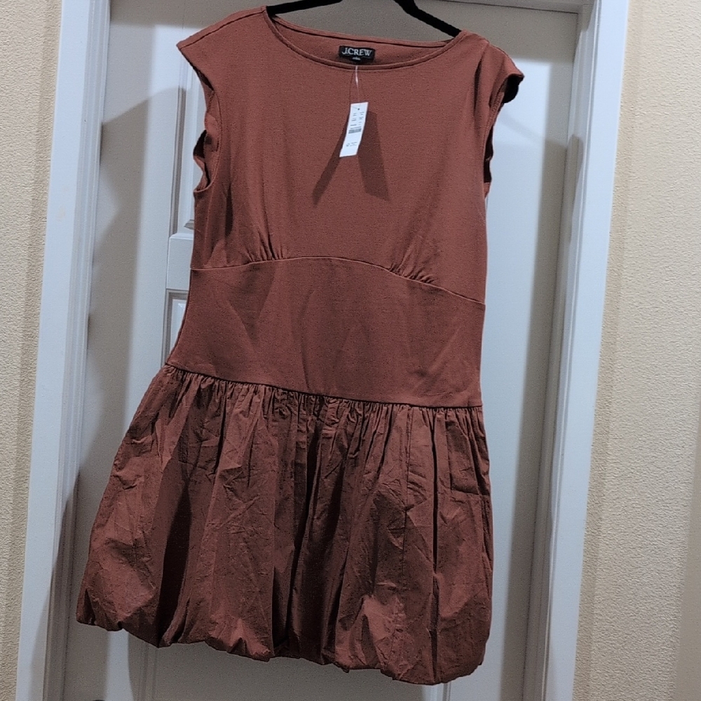 J. Crew Terracotta Bubble Sundress